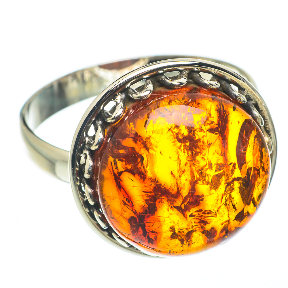 Baltic Amber Rings handcrafted by Anasilvercos - RING65082