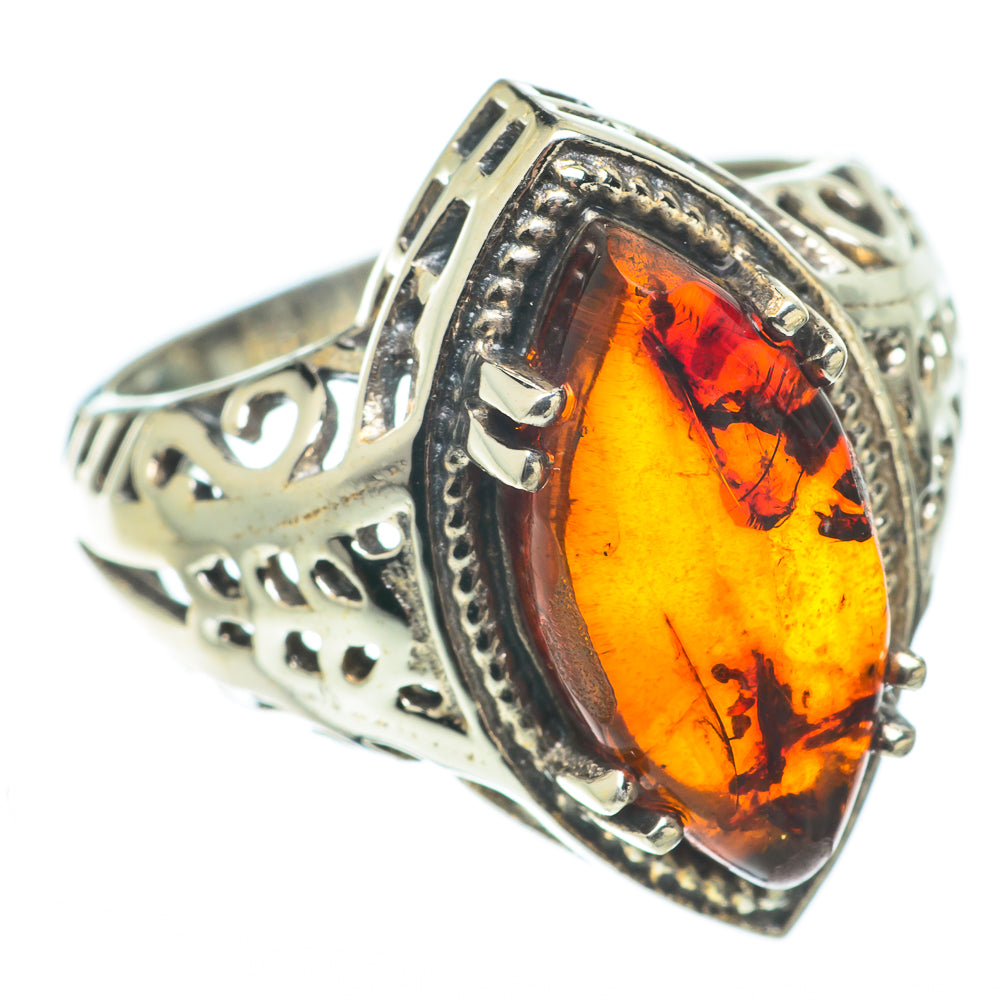 Baltic Amber Rings handcrafted by Anasilvercos - RING65083