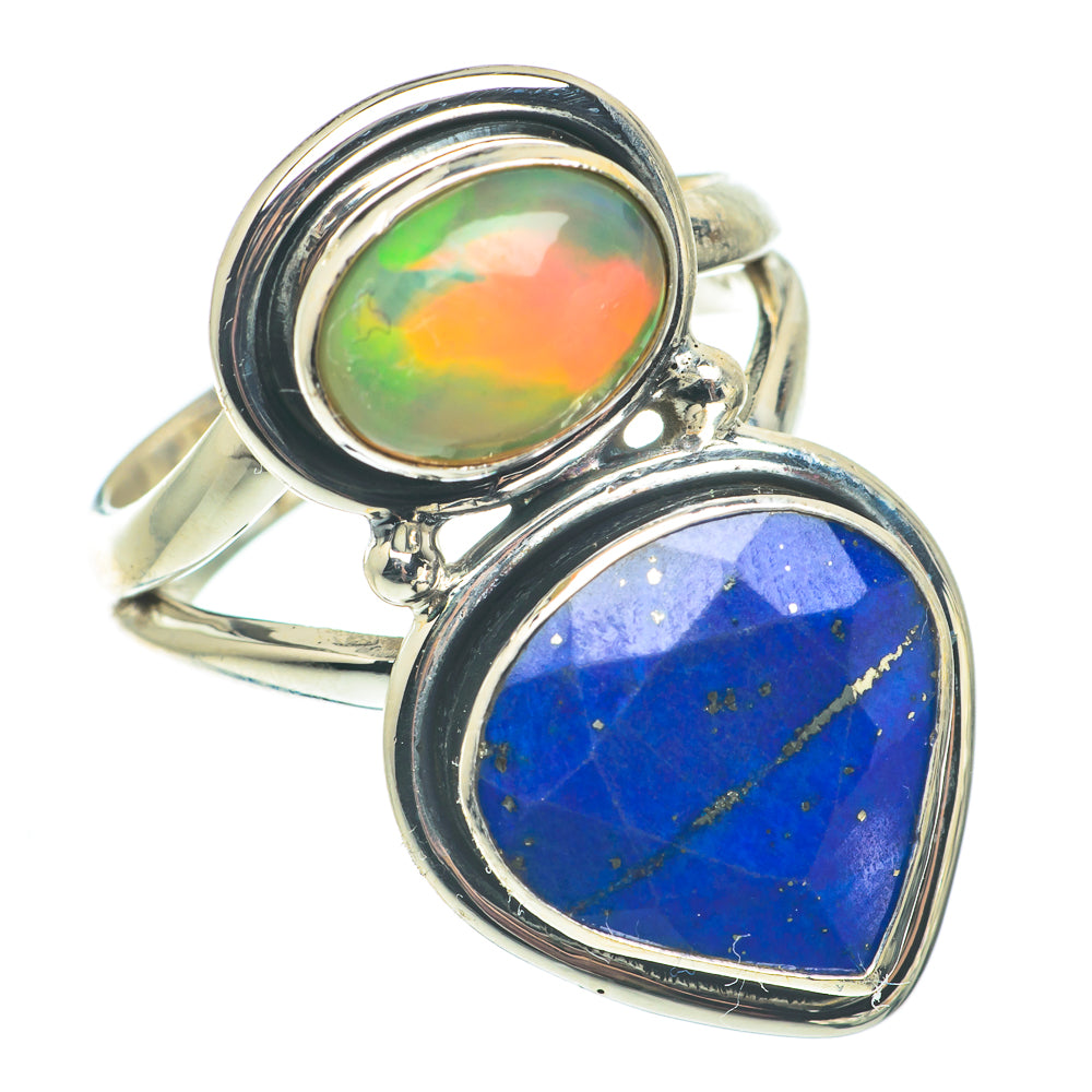 Lapis Lazuli Rings handcrafted by Anasilvercos - RING65090