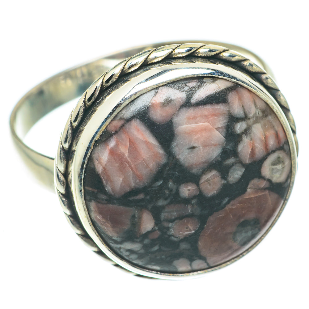 Crinoid Fossil Rings handcrafted by Anasilvercos - RING65097