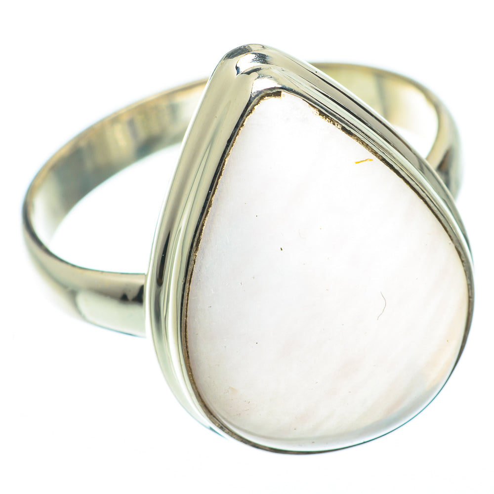 Rose Quartz Rings handcrafted by Anasilvercos - RING65101