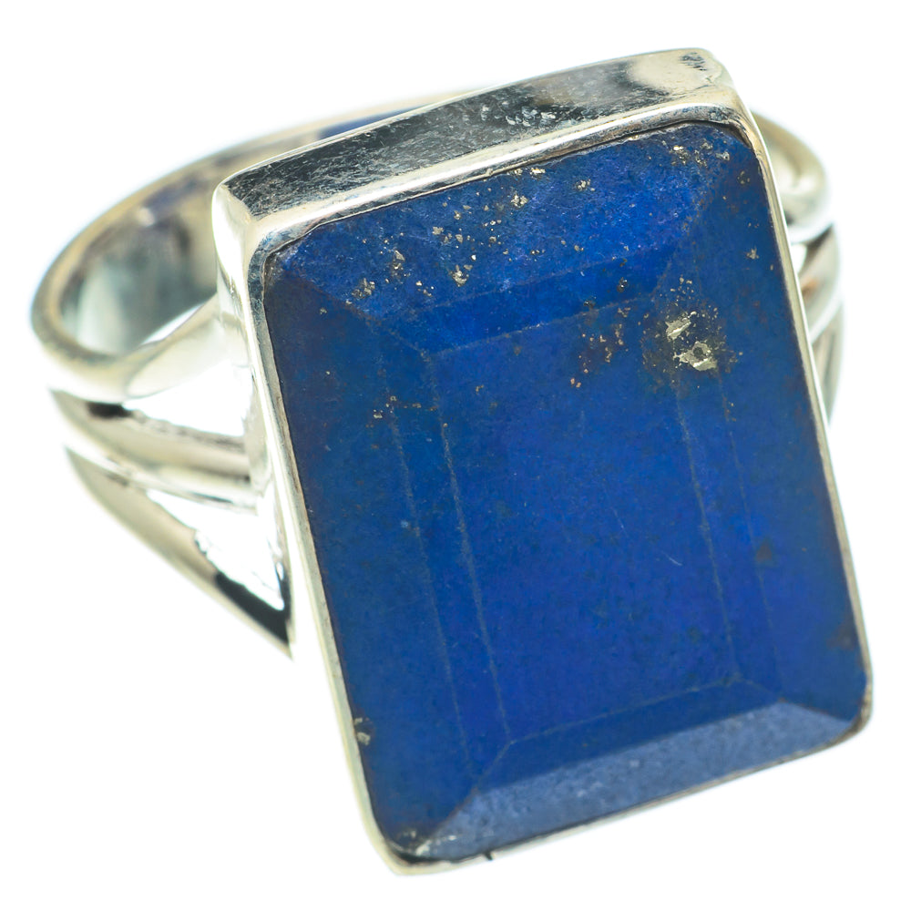 Lapis Lazuli Rings handcrafted by Anasilvercos - RING65111