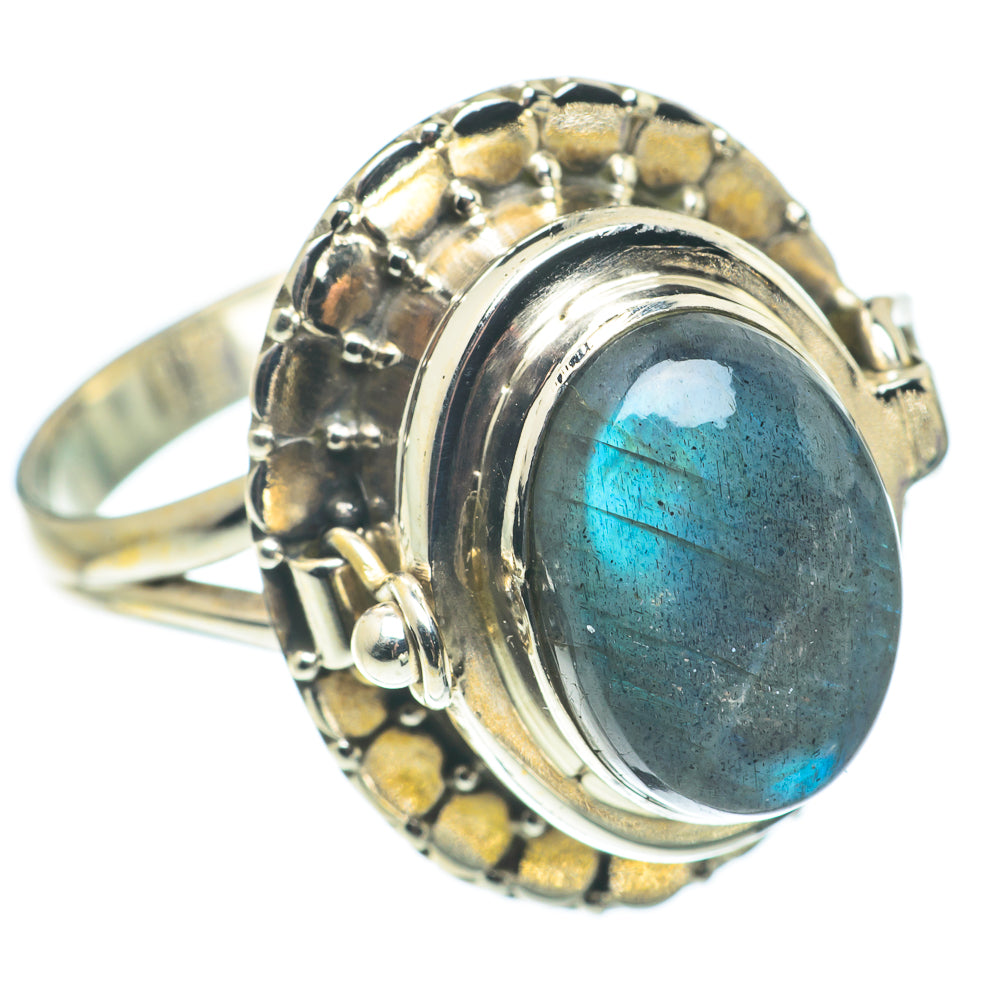 Labradorite Rings handcrafted by Anasilvercos - RING65123