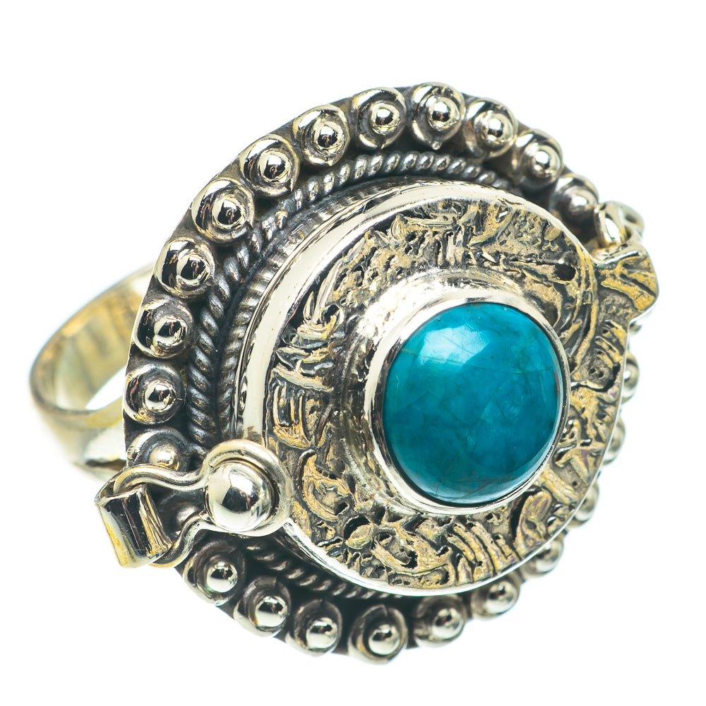 Chrysocolla Rings handcrafted by Anasilvercos - RING65124