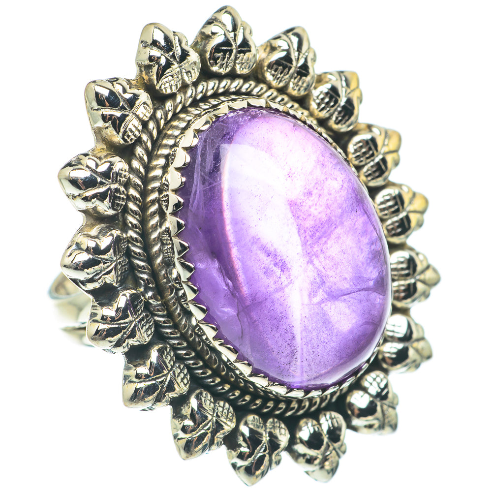 Amethyst Rings handcrafted by Anasilvercos - RING65135