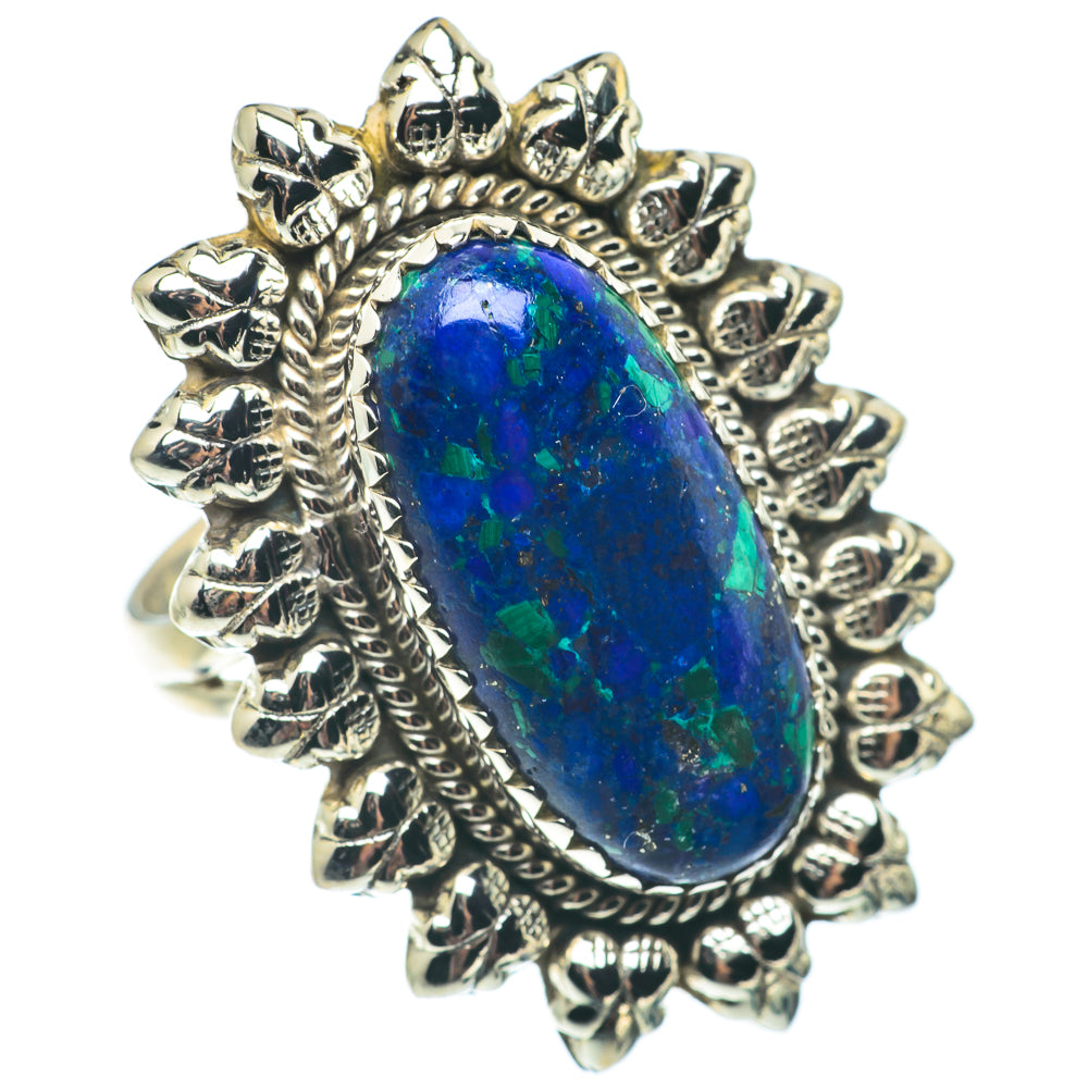 Azurite Rings handcrafted by Anasilvercos - RING65143