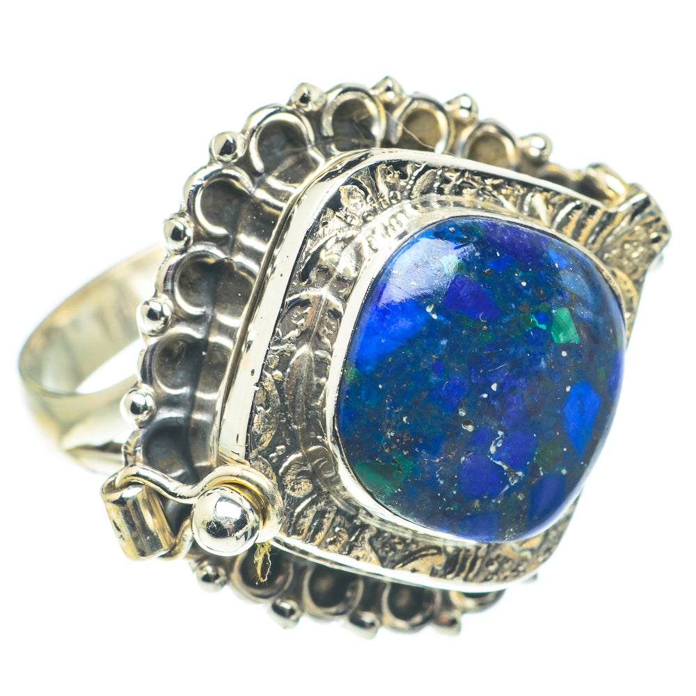 Azurite Rings handcrafted by Anasilvercos - RING65145