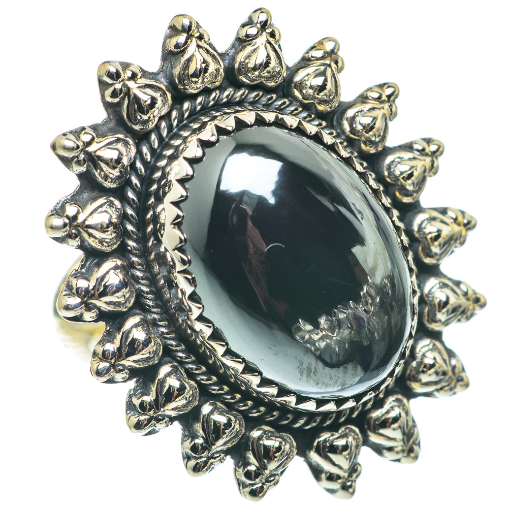 Hematite Rings handcrafted by Anasilvercos - RING65147