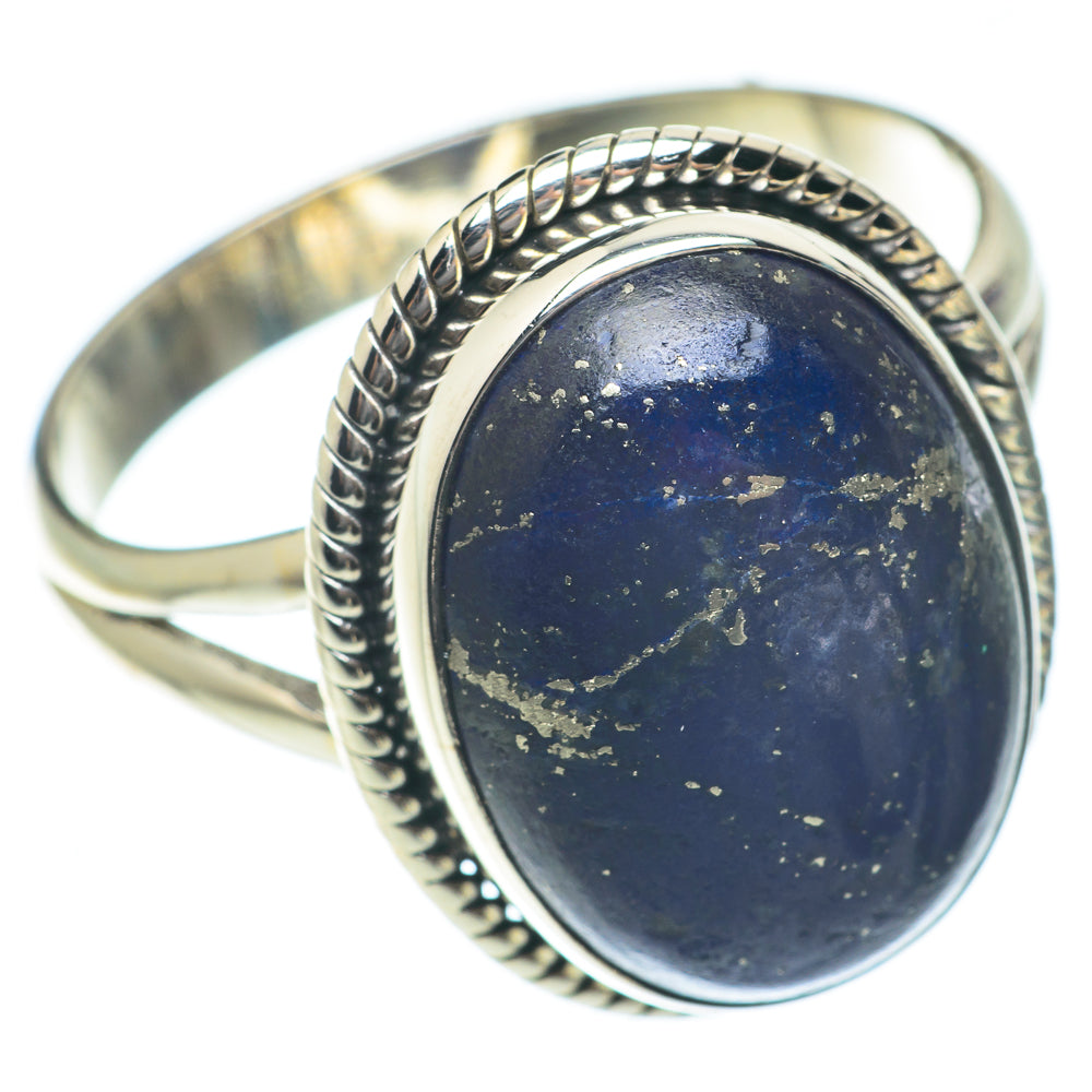 Lapis Lazuli Rings handcrafted by Anasilvercos - RING65153