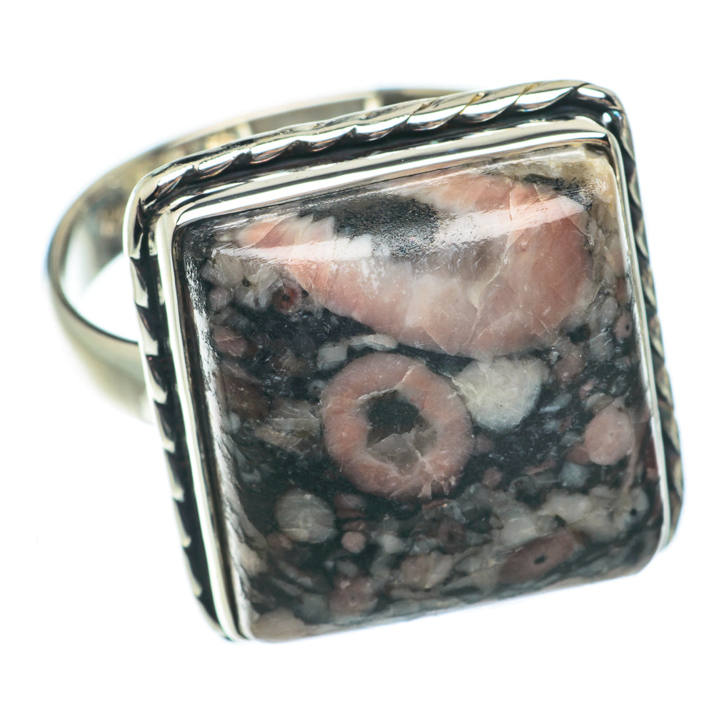 Crinoid Fossil Rings handcrafted by Anasilvercos - RING65157