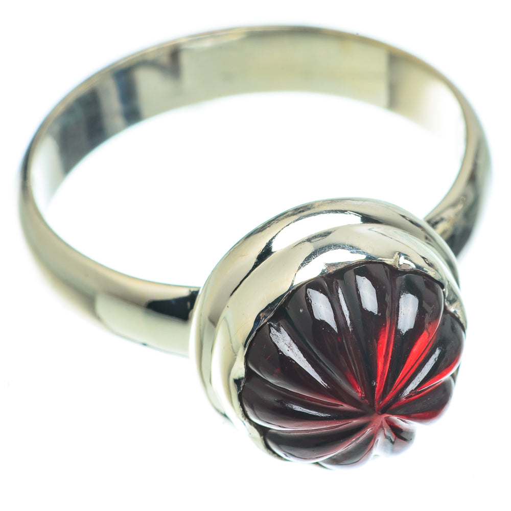 Garnet Rings handcrafted by Anasilvercos - RING65164