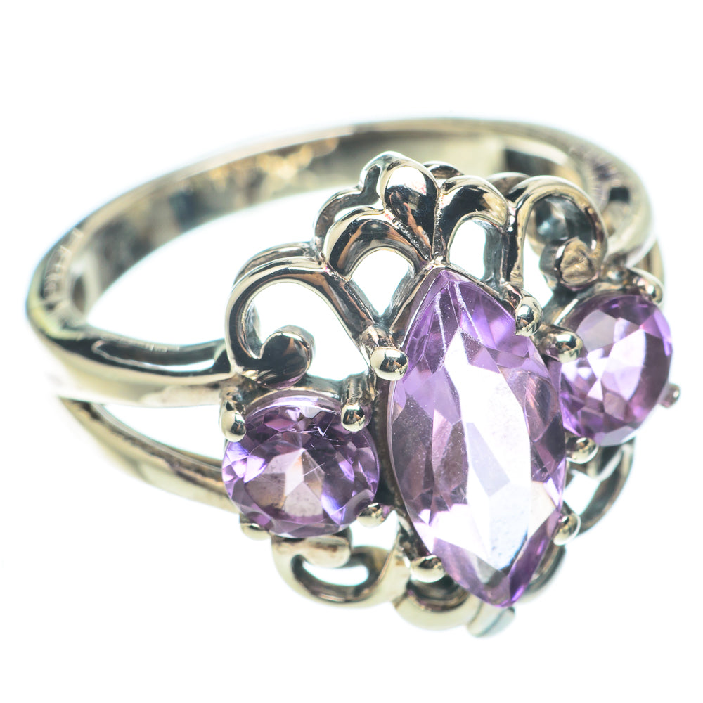 Amethyst Rings handcrafted by Anasilvercos - RING65165