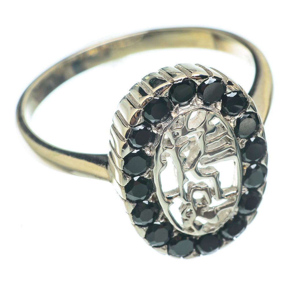 Black Onyx Rings handcrafted by Anasilvercos - RING65170