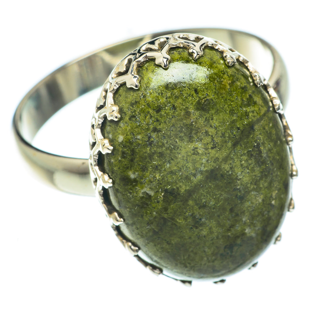Rainforest Jasper Rings handcrafted by Anasilvercos - RING65183