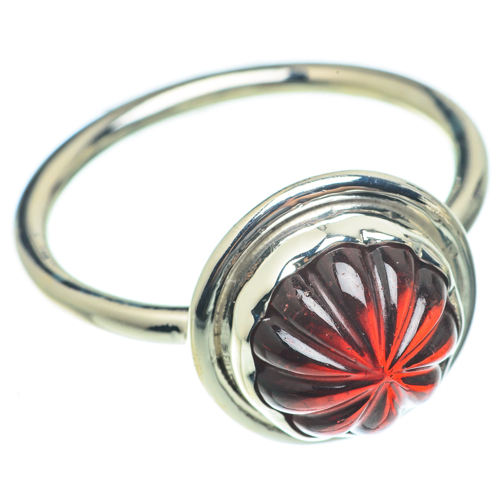 Garnet Rings handcrafted by Anasilvercos - RING65192