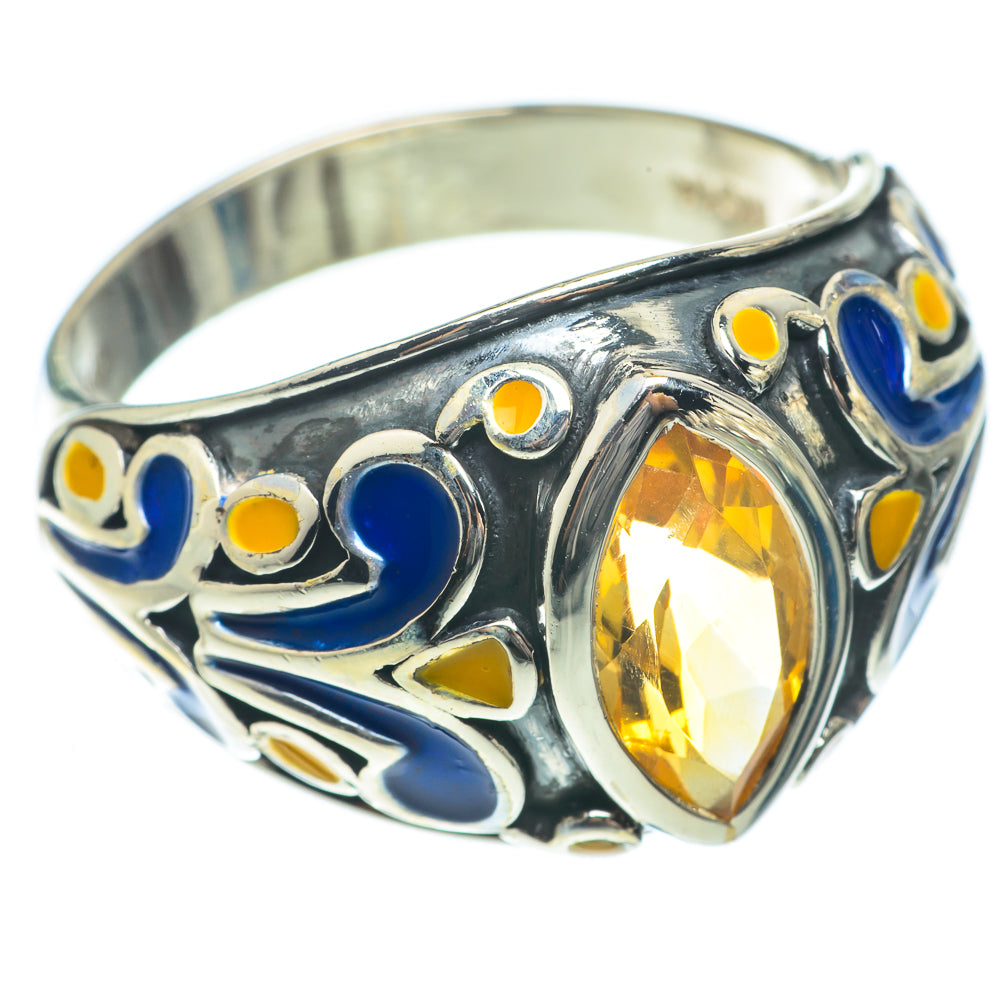 Citrine Rings handcrafted by Anasilvercos - RING65201