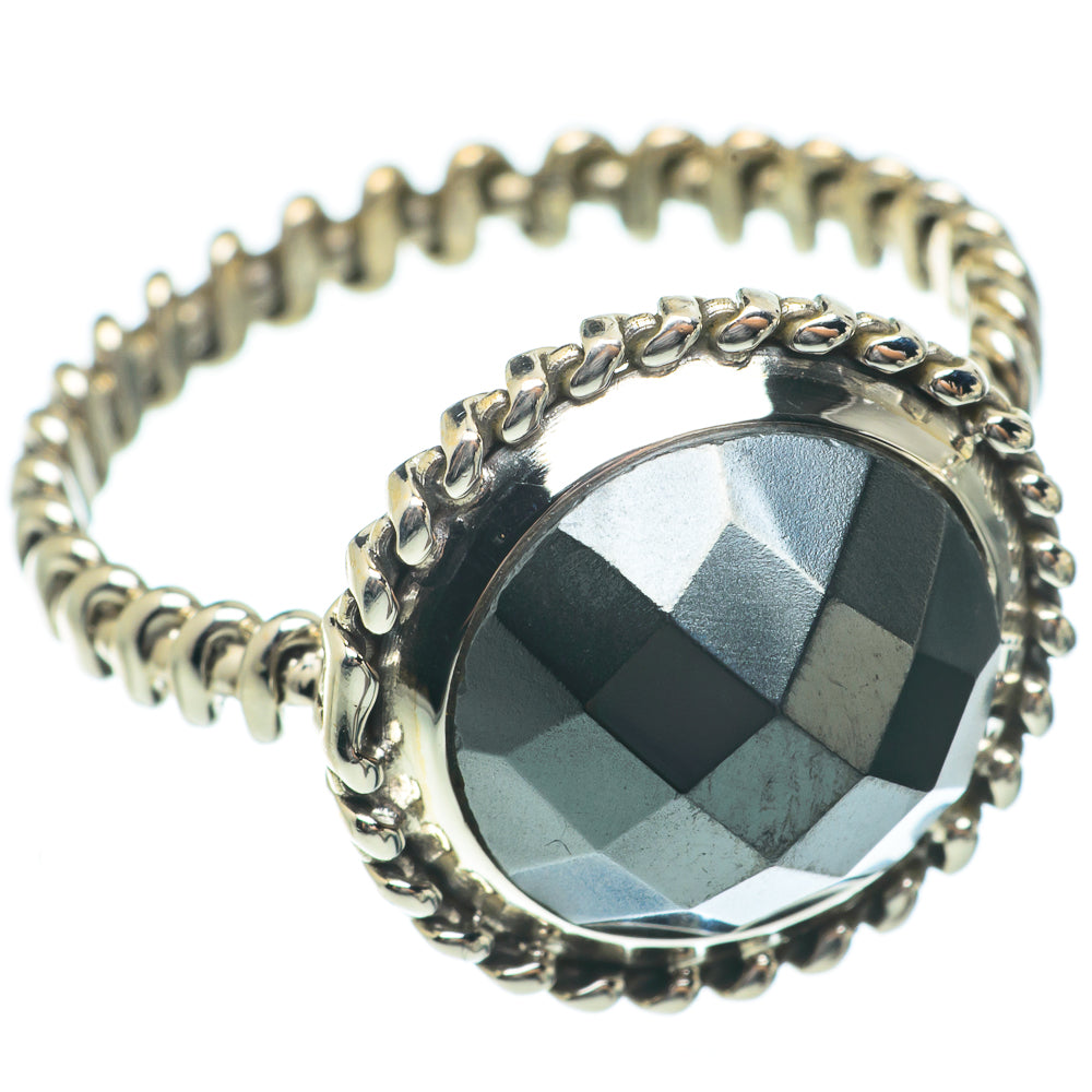 Hematite Rings handcrafted by Anasilvercos - RING65207