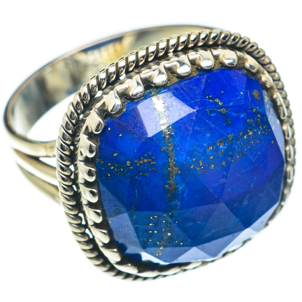 Lapis Lazuli Rings handcrafted by Anasilvercos - RING65210