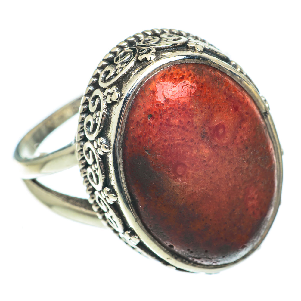 Sponge Coral Rings handcrafted by Anasilvercos - RING65218