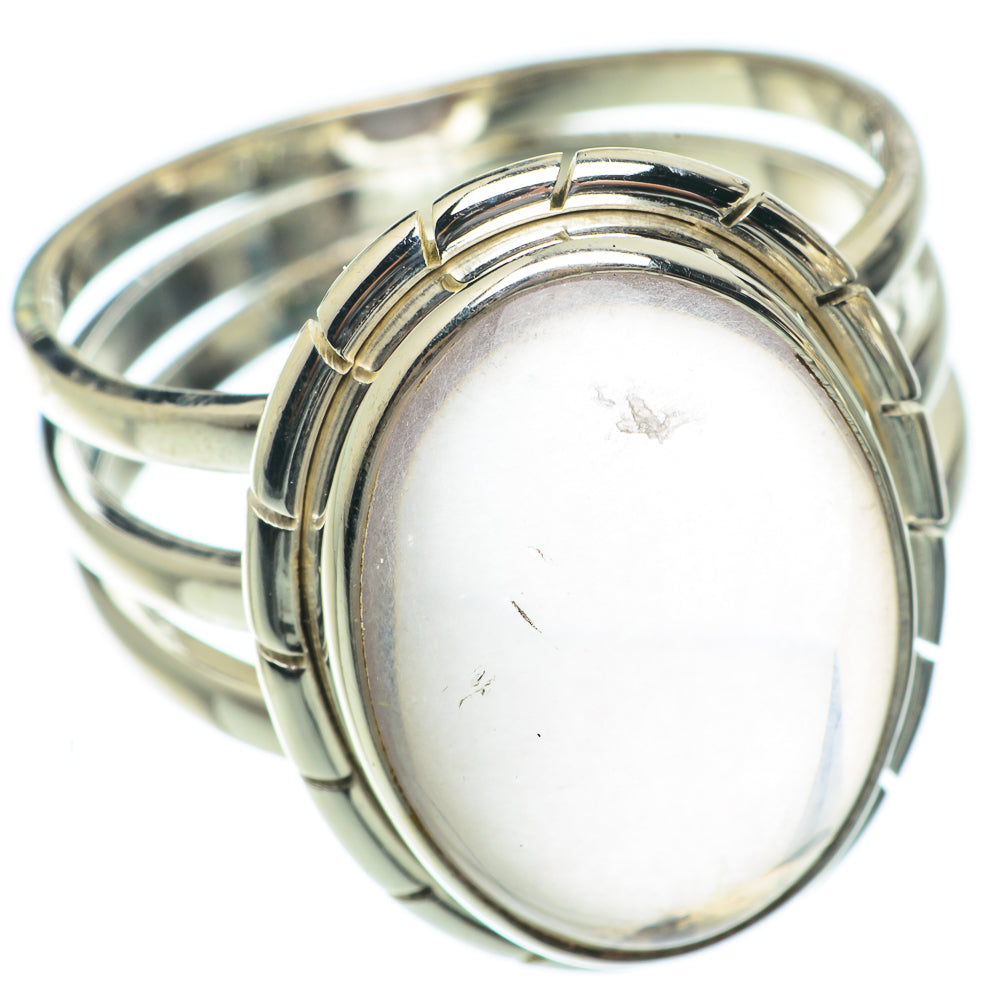 Rose Quartz Rings handcrafted by Anasilvercos - RING65220