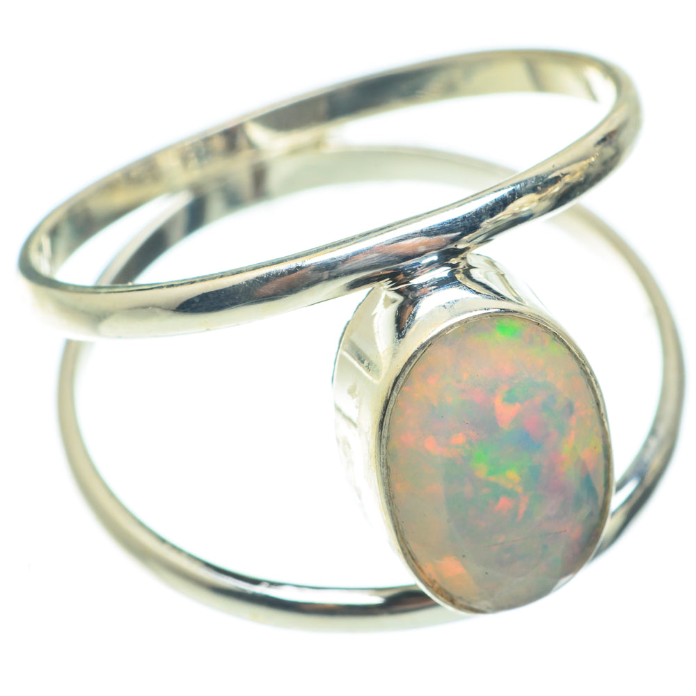 Ethiopian Opal Rings handcrafted by Anasilvercos - RING65232