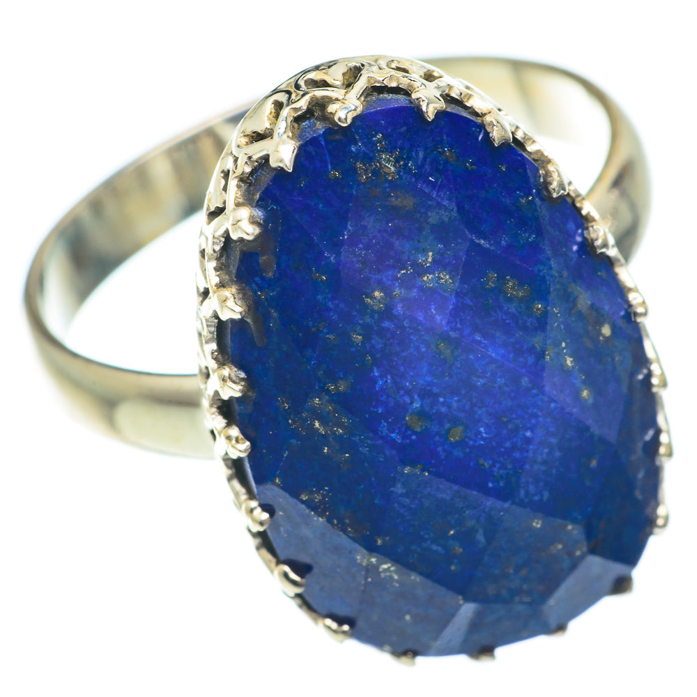 Lapis Lazuli Rings handcrafted by Anasilvercos - RING65234