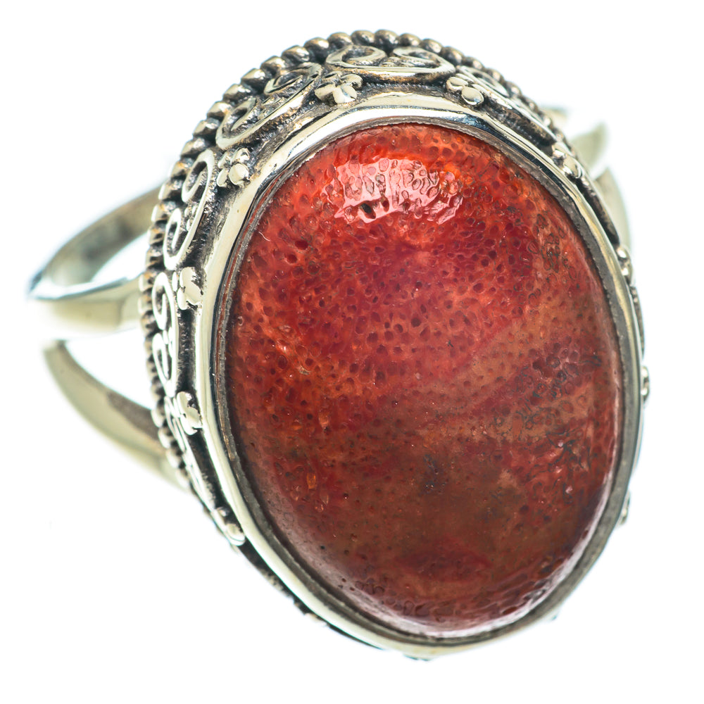 Sponge Coral Rings handcrafted by Anasilvercos - RING65243