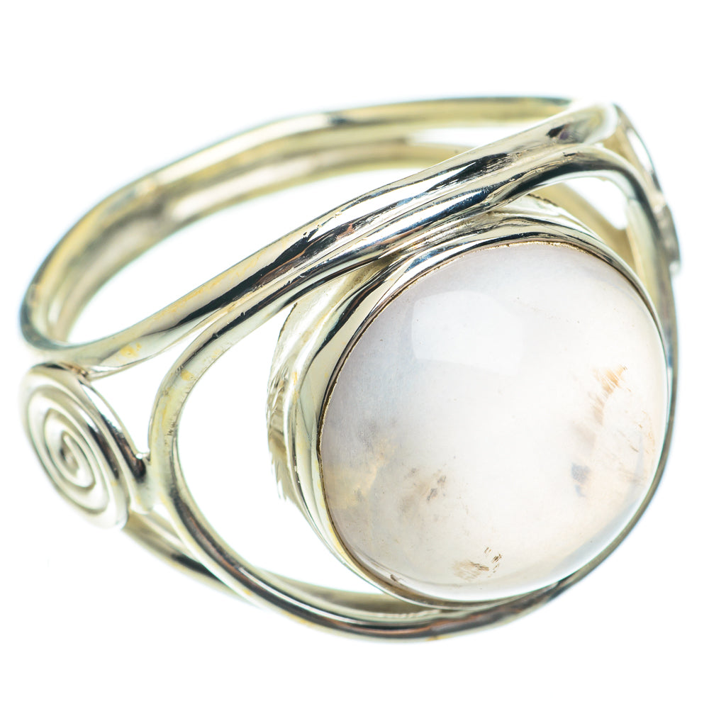 Rose Quartz Rings handcrafted by Anasilvercos - RING65246