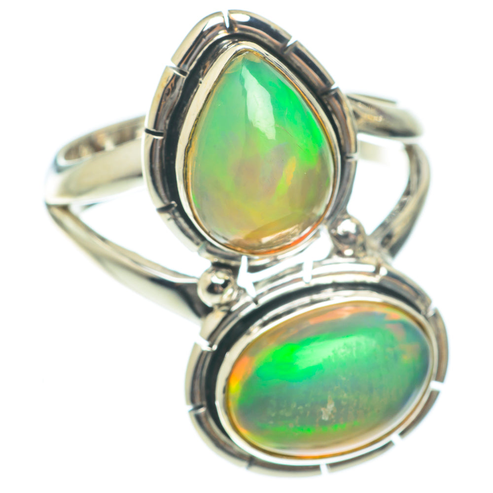 Ethiopian Opal Rings handcrafted by Anasilvercos - RING65259