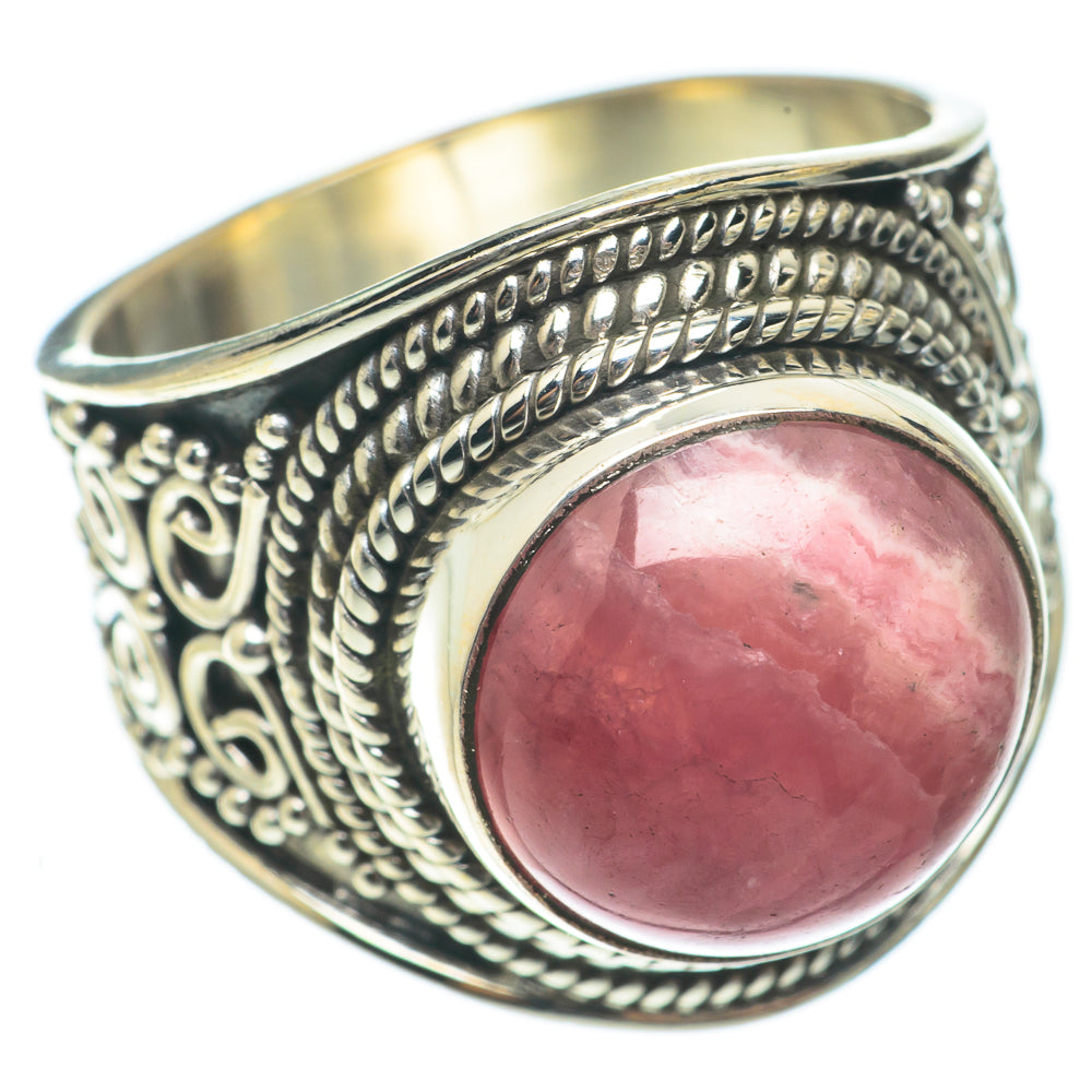 Rhodochrosite Rings handcrafted by Anasilvercos - RING65272