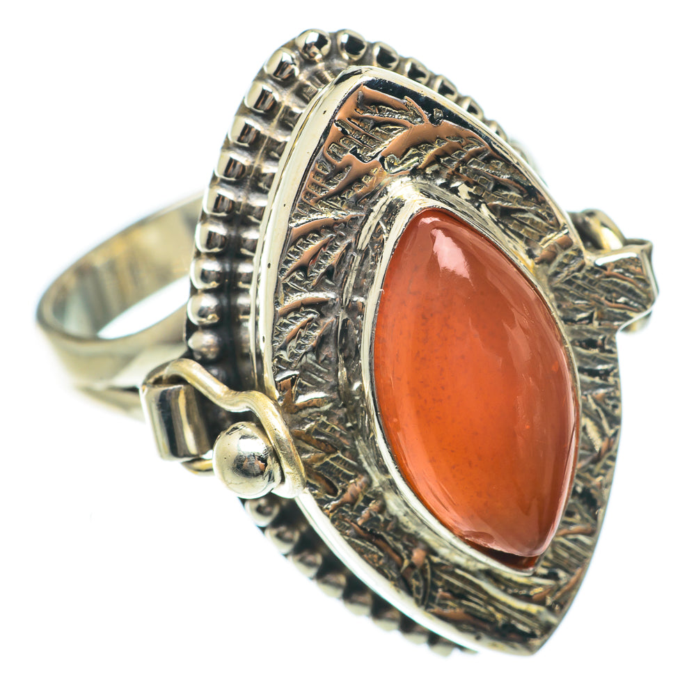 Carnelian Rings handcrafted by Anasilvercos - RING65292