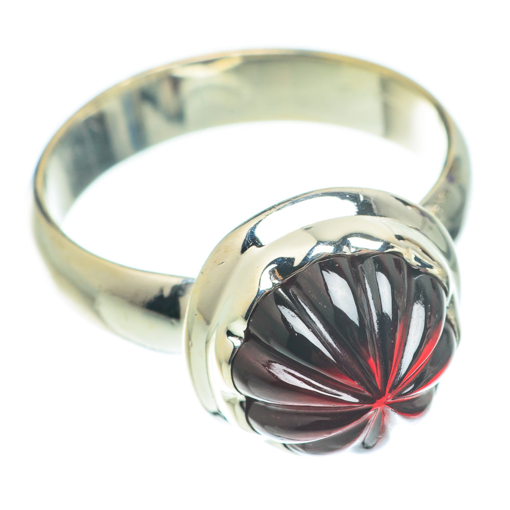 Garnet Rings handcrafted by Anasilvercos - RING65296