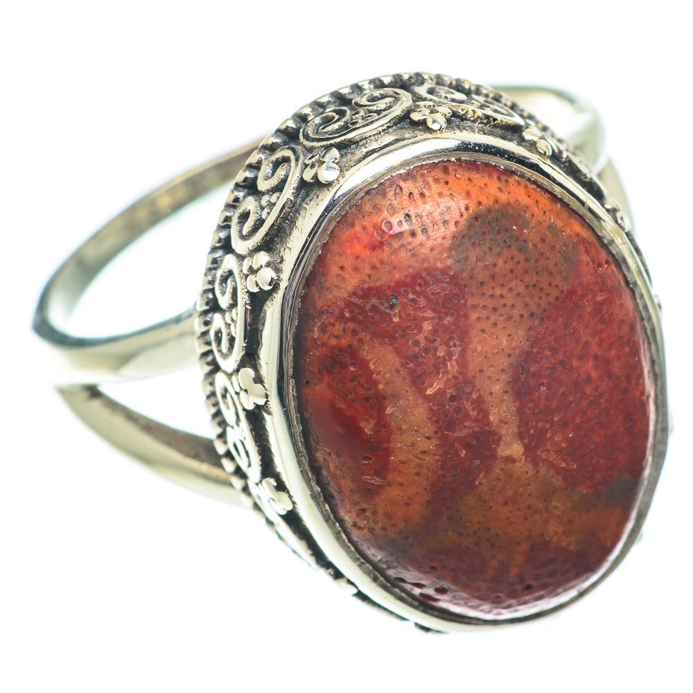 Sponge Coral Rings handcrafted by Anasilvercos - RING65314