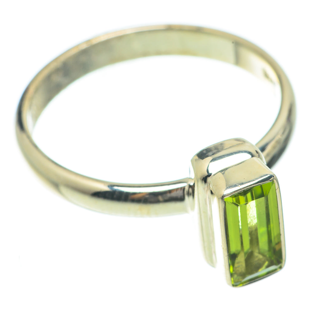 Peridot Rings handcrafted by Anasilvercos - RING65329