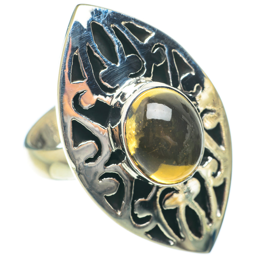 Citrine Rings handcrafted by Anasilvercos - RING65335