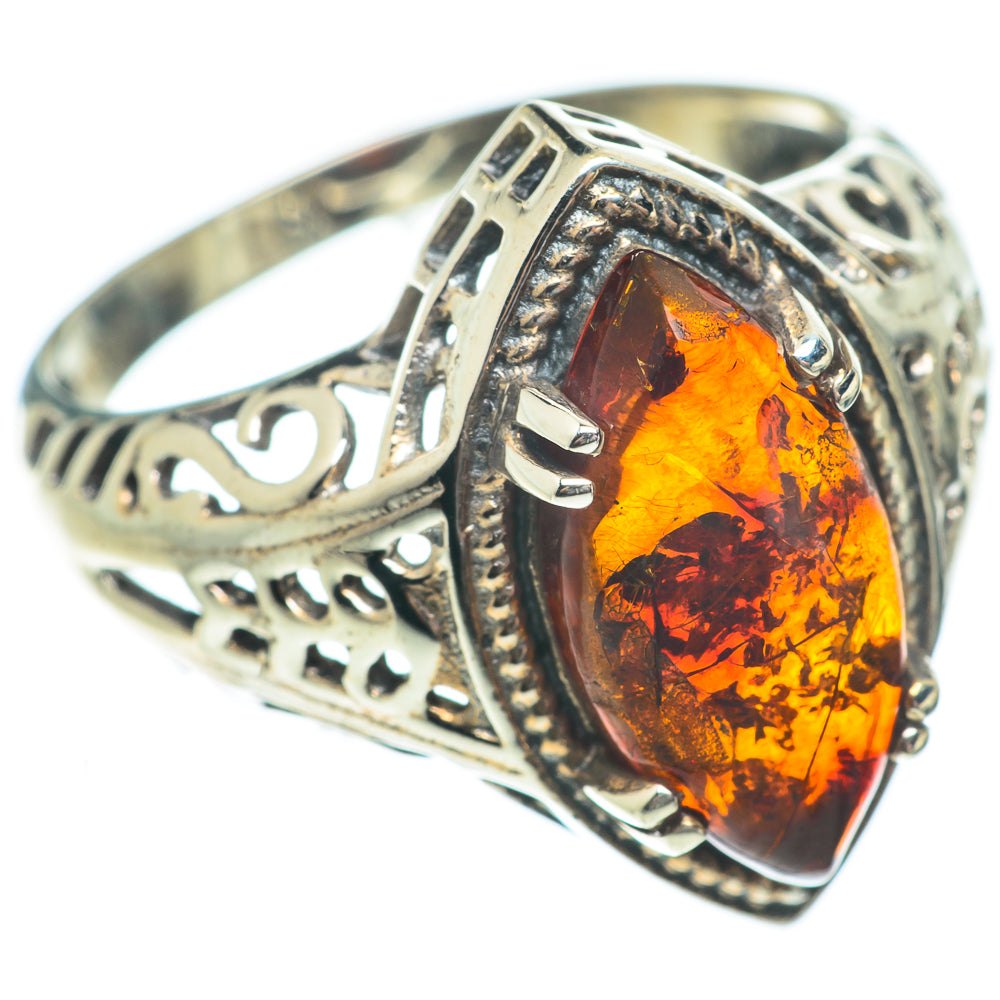 Baltic Amber Rings handcrafted by Anasilvercos - RING65349
