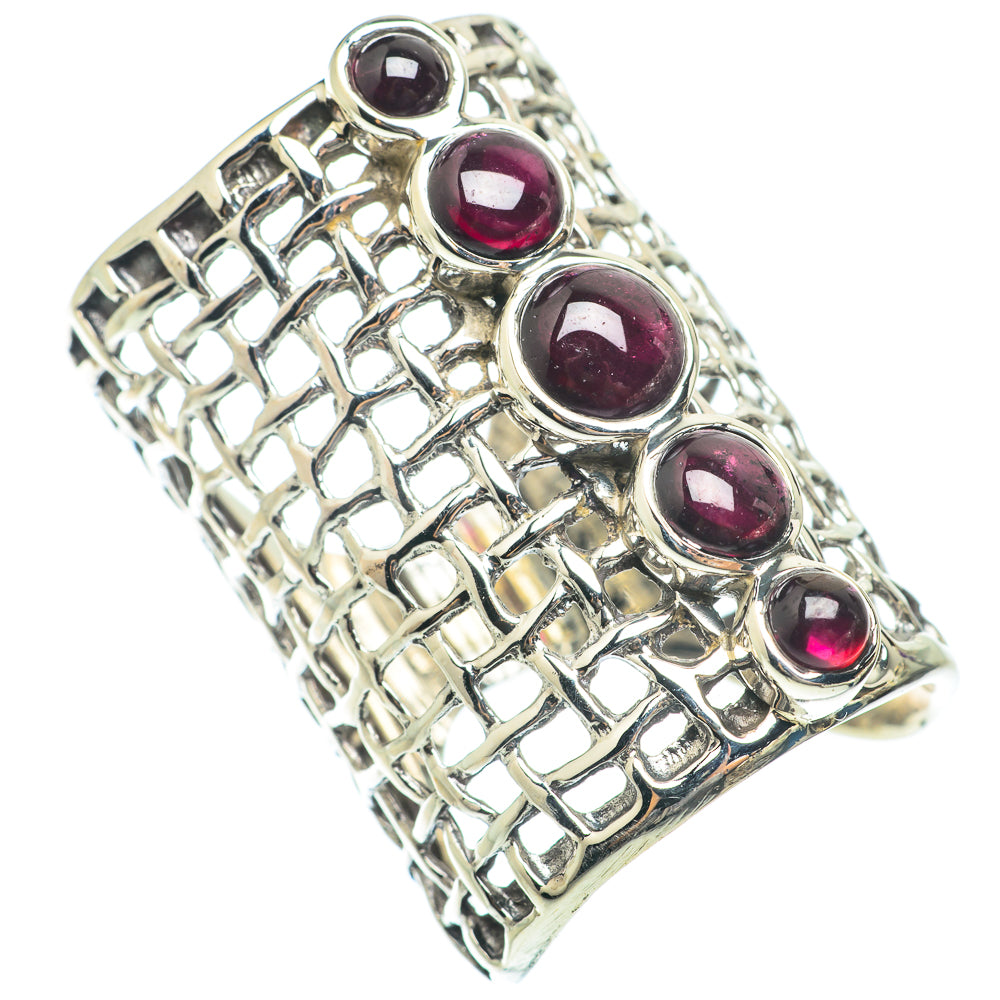 Garnet Rings handcrafted by Anasilvercos - RING65355