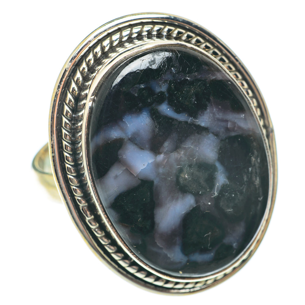 Gabbro Stone Rings handcrafted by Anasilvercos - RING65360