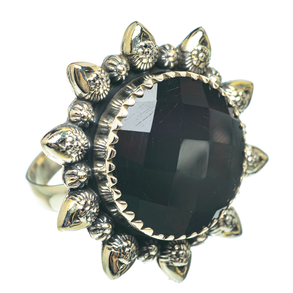 Black Onyx Rings handcrafted by Anasilvercos - RING65361