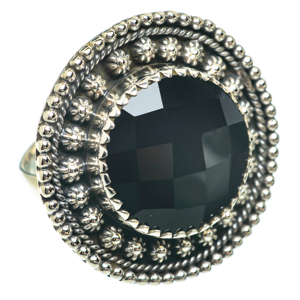 Black Onyx Rings handcrafted by Anasilvercos - RING65362