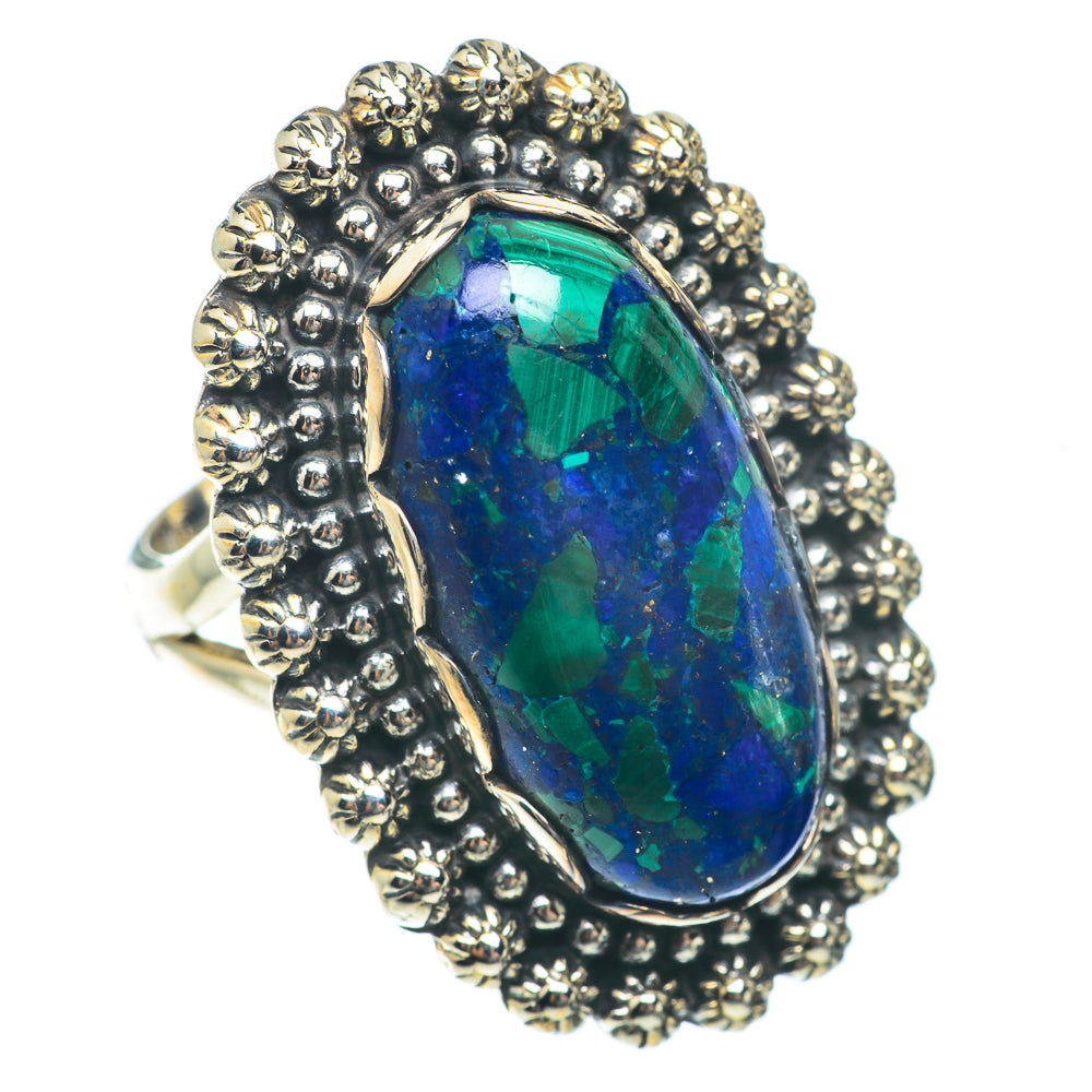 Azurite Rings handcrafted by Anasilvercos - RING65367