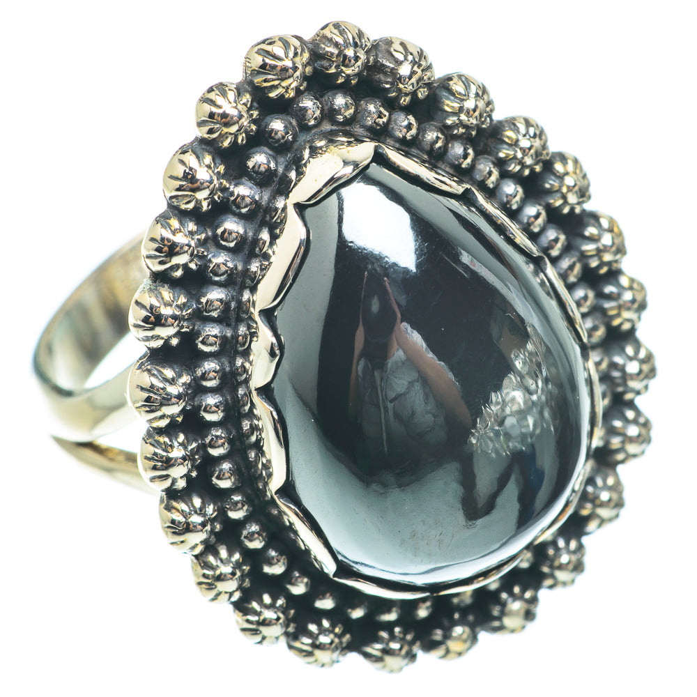 Hematite Rings handcrafted by Anasilvercos - RING65371