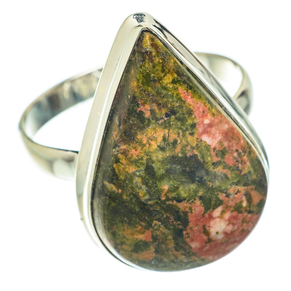 Unakite Rings handcrafted by Anasilvercos - RING65379