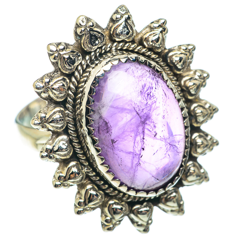 Amethyst Rings handcrafted by Anasilvercos - RING65393