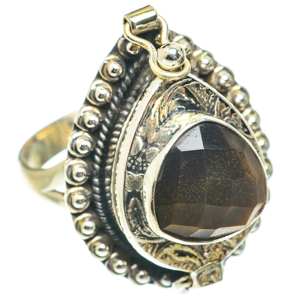 Tiger Eye Rings handcrafted by Anasilvercos - RING65402