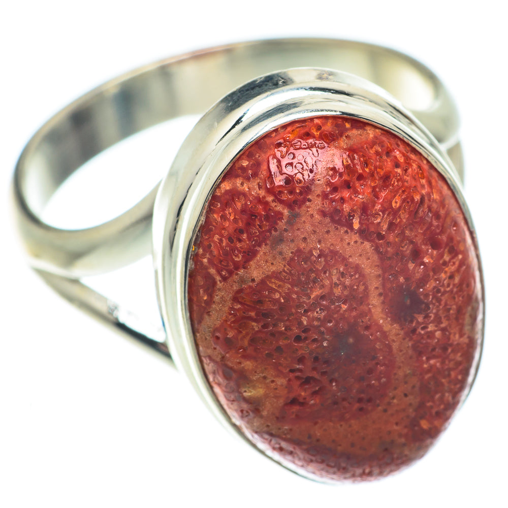 Sponge Coral Rings handcrafted by Anasilvercos - RING65414