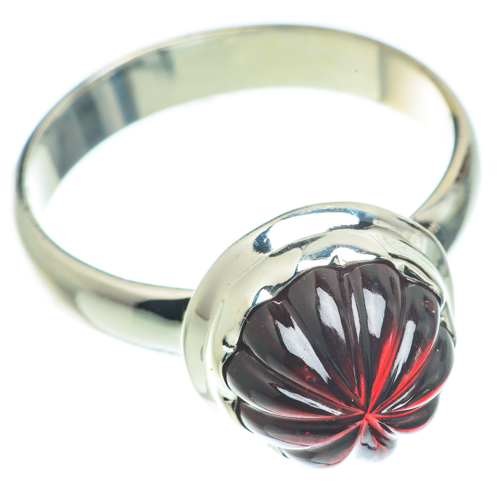 Garnet Rings handcrafted by Anasilvercos - RING65418