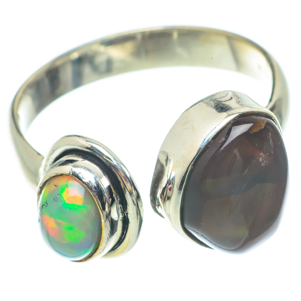 Mexican Fire Agate Rings handcrafted by Anasilvercos - RING65429