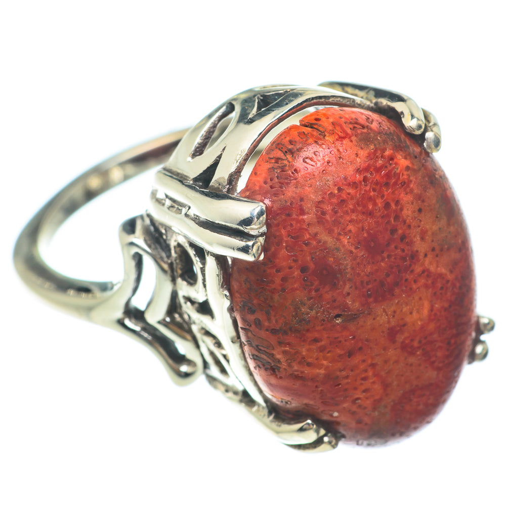 Sponge Coral Rings handcrafted by Anasilvercos - RING65443