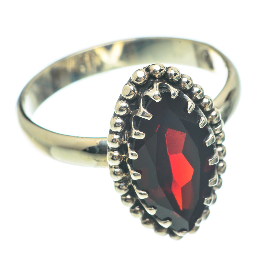 Garnet Rings handcrafted by Anasilvercos - RING65472